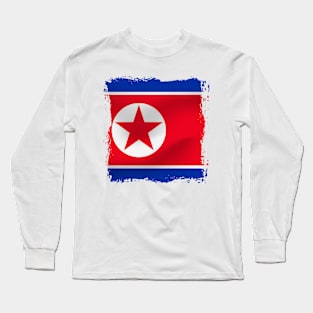 North Korea artwork Long Sleeve T-Shirt